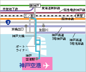 就航先空港情報 神戸空港