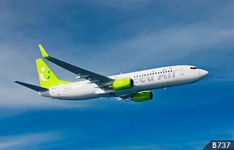 ソラシドエア　B737