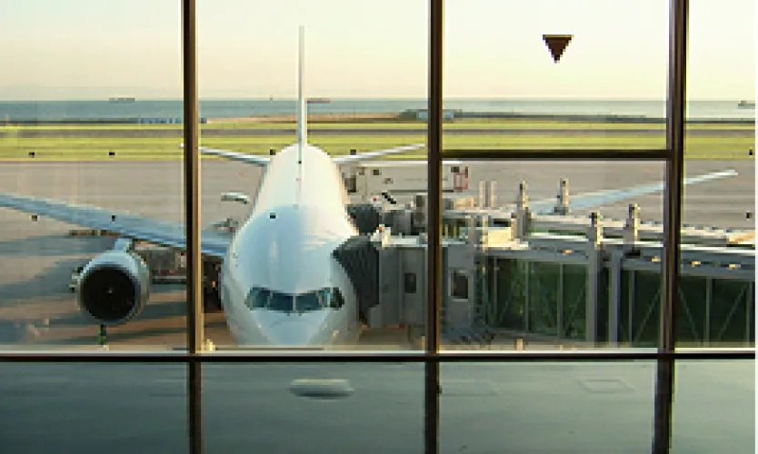 展望デッキで迫力のある時間